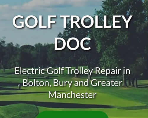 £249 1 page website for golf trolley repair
