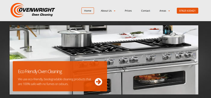 new website for Oven Cleaning Lancashire